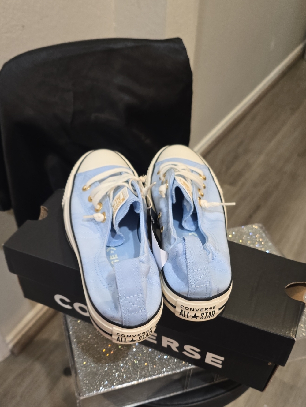 Converse Chuck Taylor All Star Shoreline Woven Canvas Sneakers- Blue It/Egret/B - Picture 11 of 11